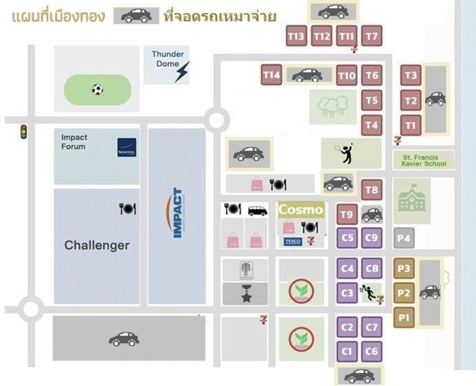 豪华热门公寓 曼谷 外观 照片